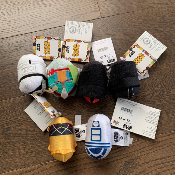 Disney Star Wars mini 3.5” Tsum Tsum set - 6 characters lot - Picture 2 of 11